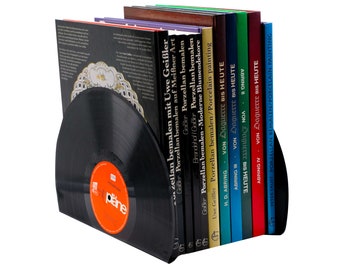 Schreibtischzubehör Vinyl CD Buchstützen aus Kunststoff