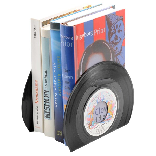 2 LP Bookends Single, Vinyl, Vinyl, Bookstop, Desk Shelf, Retro Record Design, Beautiful Gift, Record