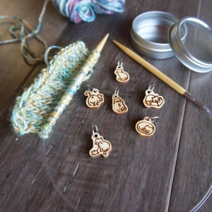 Cat Stitch Marker Set