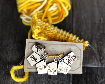 Hiking Stitch Markers
