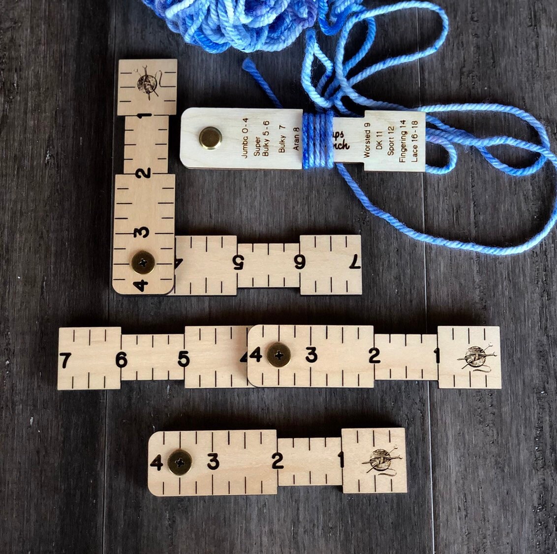 Knitting Notions Tin rectangular Etsy