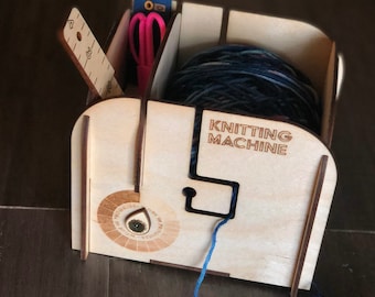 Yarn Box with progress indicator