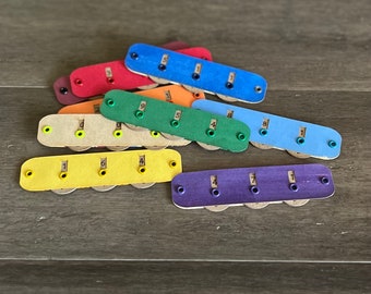 Rectangular 3-Dial Row or Stitch Counters