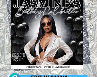 Editable Party Flyer