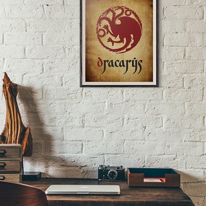 Game of Thrones Motivation Quotes PRINTABLE Wall Art Living - Etsy