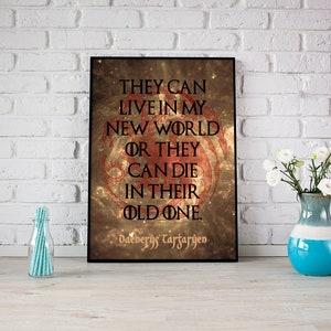 Game of Thrones Motivation Quotes PRINTABLE Wall Art Living - Etsy