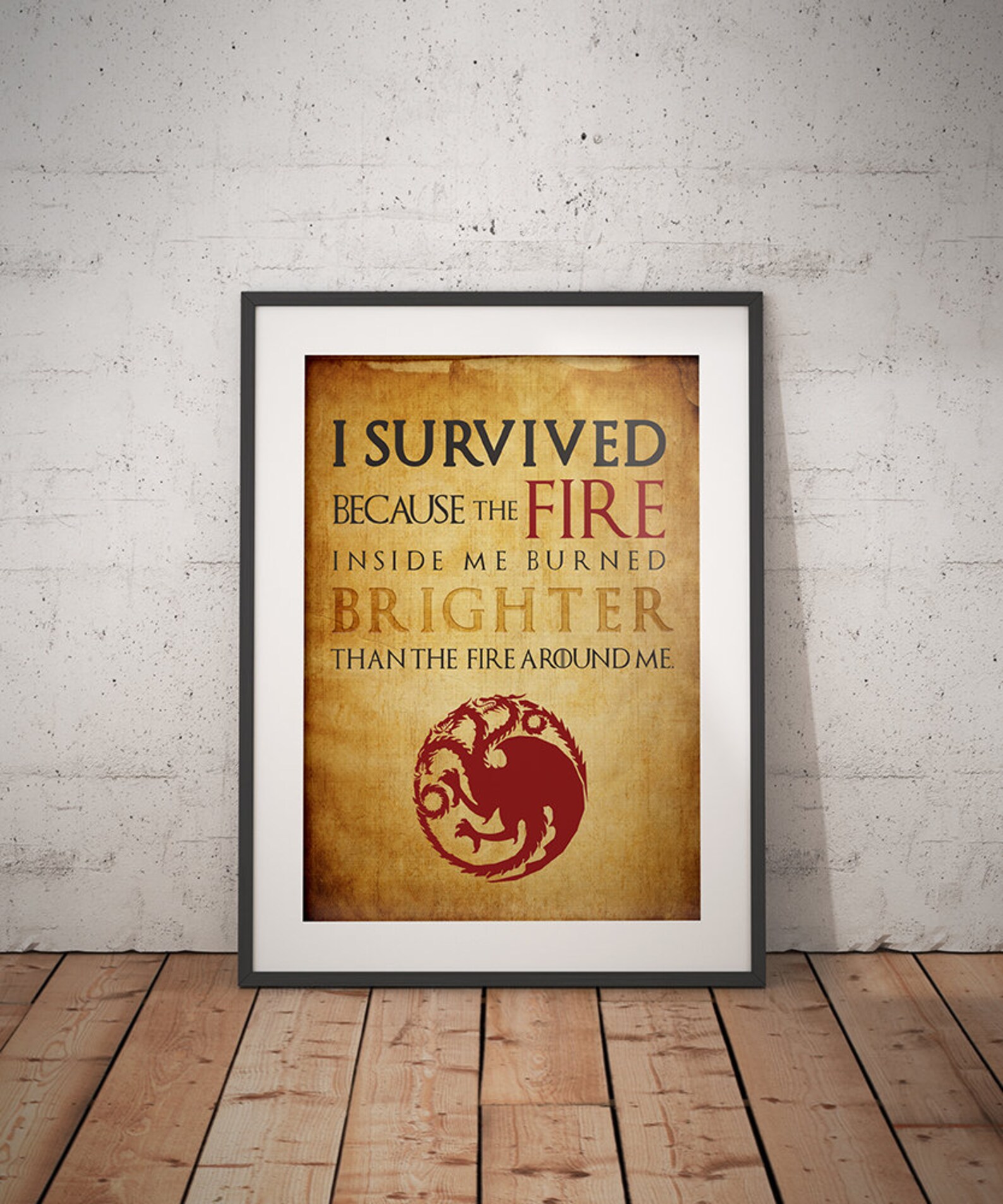 Game of Thrones Motivation Quotes, PRINTABLE Wall Art, Living Room ...