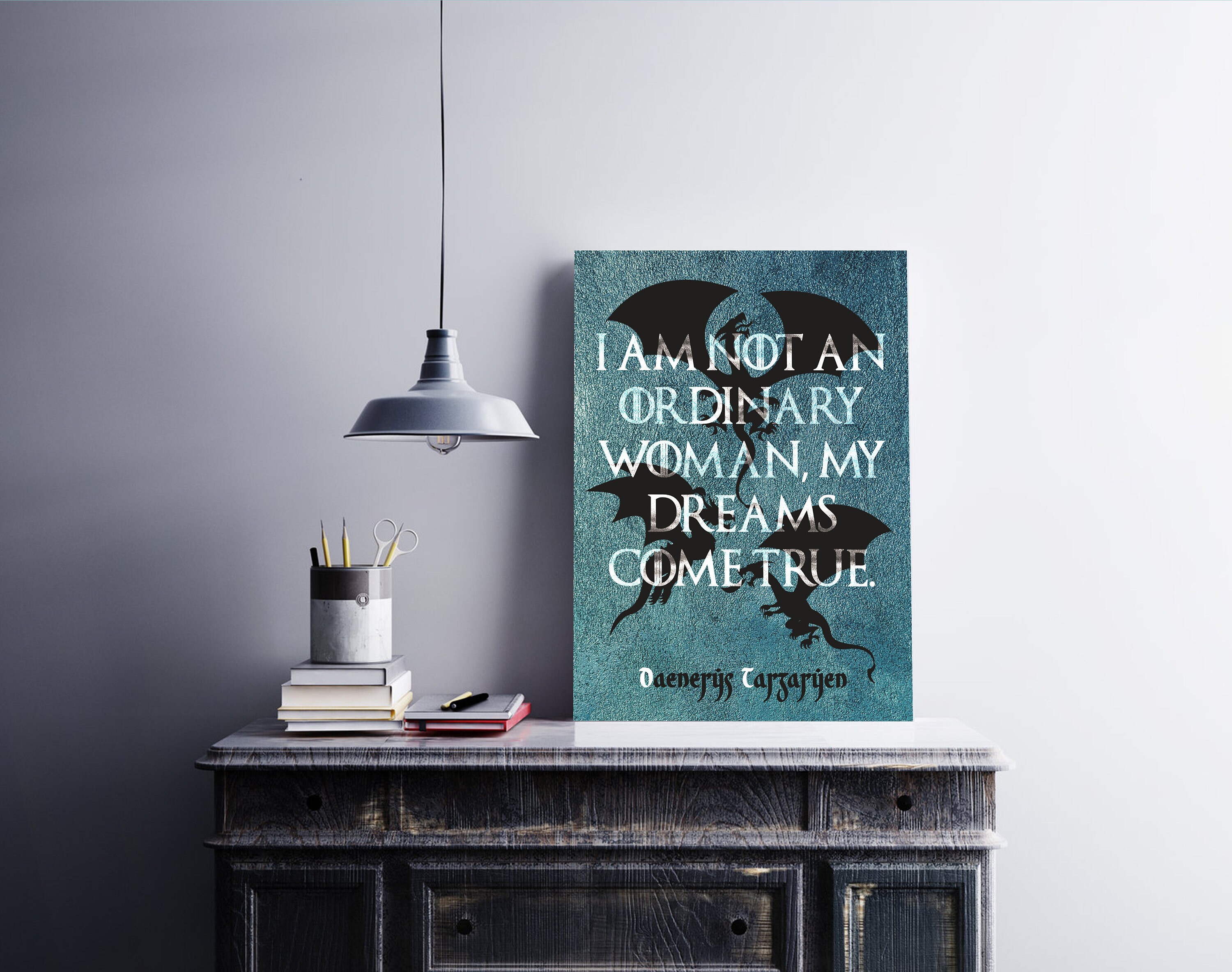 Game of Thrones Motivation Quotes, PRINTABLE Wall Art, Living Room