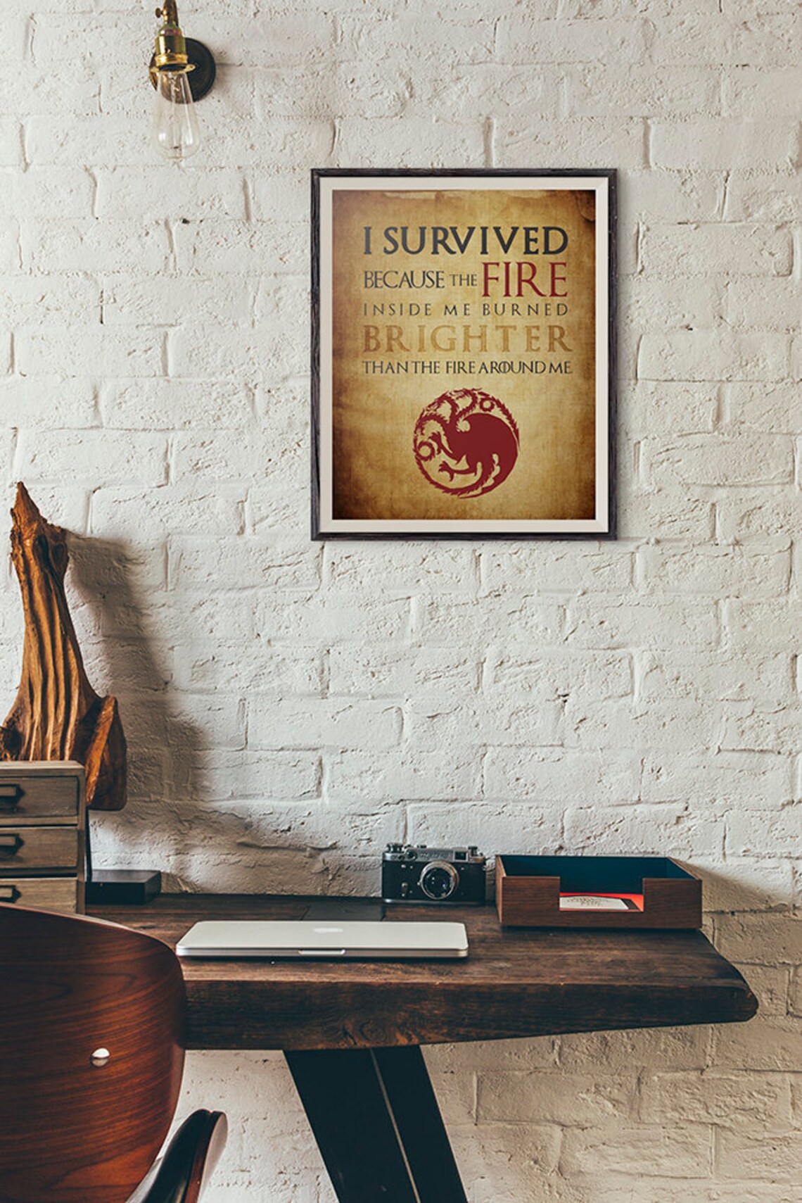 Game of Thrones Motivation Quotes, PRINTABLE Wall Art, Living Room ...