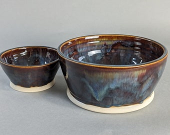 Handmade Ceramic Serving Bowl Set