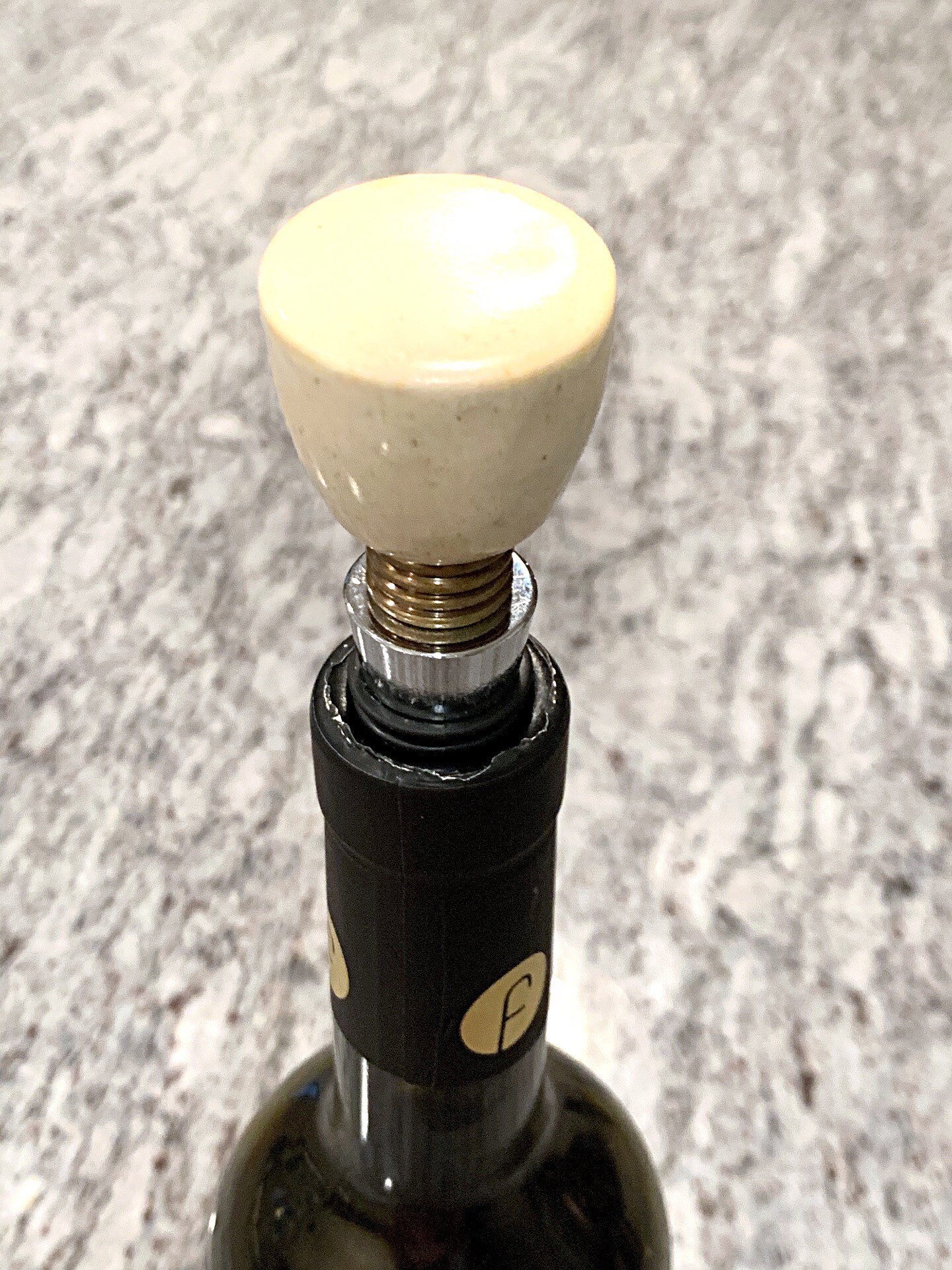Decorative ceramic wine stopper / bottle stopper / Wine gifts Etsy