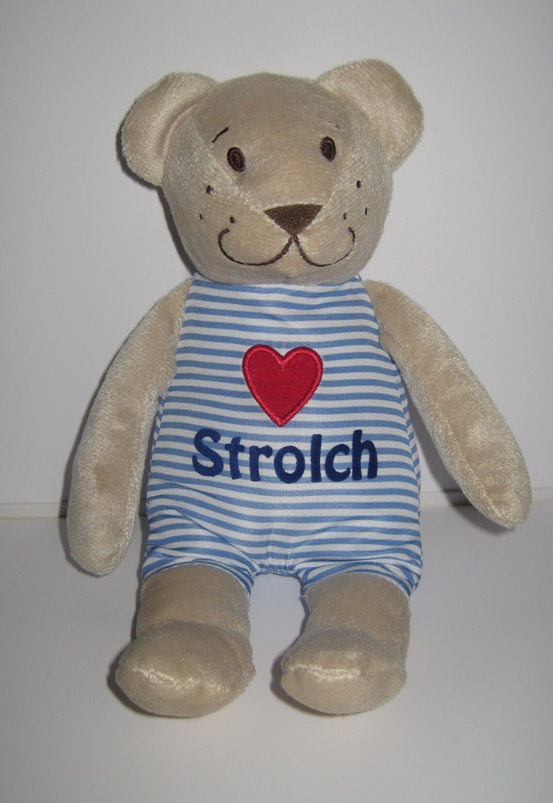 Süßer Teddybär mit Wunschnamen Kuscheltier mit Name zur Etsy