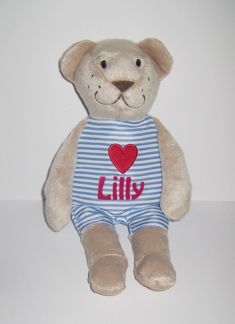 Süßer Teddybär mit Wunschnamen Kuscheltier mit Name zur Etsy