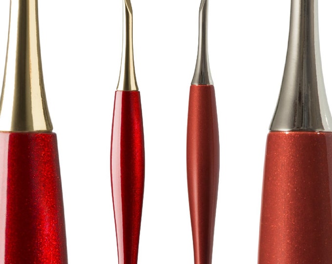 Furls Odyssey Crochet Hooks Red and Nickel Etsy