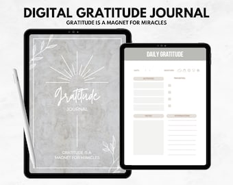 Diario de gratitud digital