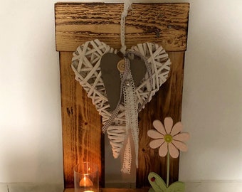 Garderobe Aus Paletten Mit Ablage Etsy