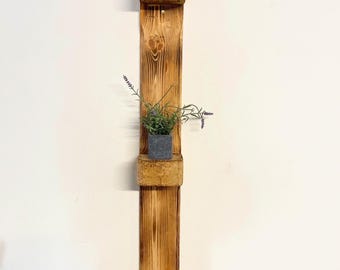 ¡Estante de pared hecho con palets! ¡Estante de palets!
