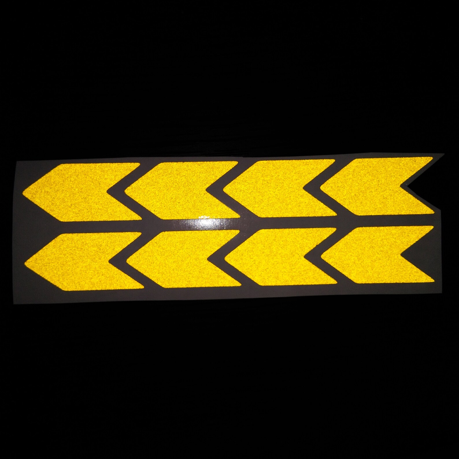 Chevron Reflective Sticker Decal Arrow High X8 Quality 25x50 Etsy