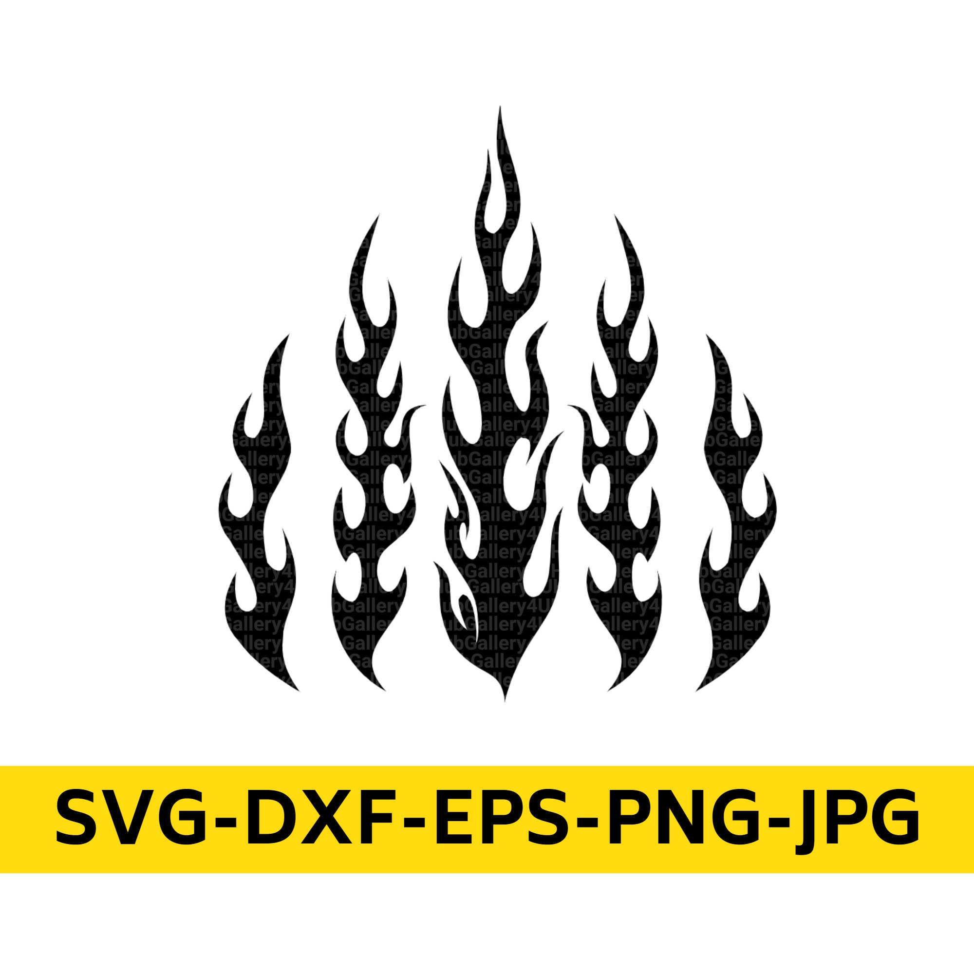 Free: Racing Flame Vector Image - Flames For Pinewood Derby Car 