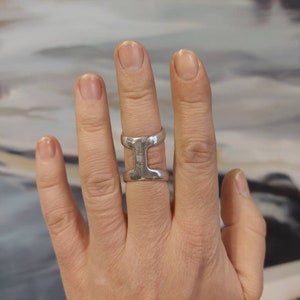 Adjustable Sterling Silver Arthritis Finger Splint - 925  for all Types of Deviation