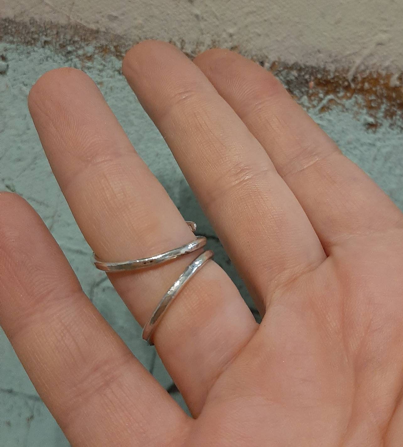 Handmade Sterling Silver Arthritis Finger Splint Ring - Etsy