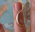 Arthritis finger splint  for lateral deviation adjustable sterling  silver 925 or  bronze, for EDS product logo