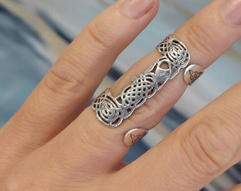 Adjustable Sterling Silver Finger Splint