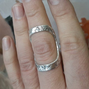 Arthritis finger splint  for all types of  deviation adjustable sold sterling  silver 925 or bronze