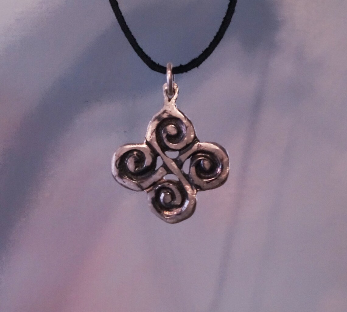 Latvian Pendant Fire Cross Sterling Silver Pendant Men Pendant - Etsy
