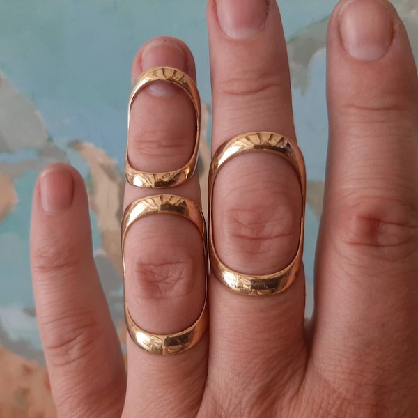 Adjustable Silver Finger Support Ring – Handmade Minimalist Jewelry, Elegant Comfort Ring, Artisan Design, Made in Europe