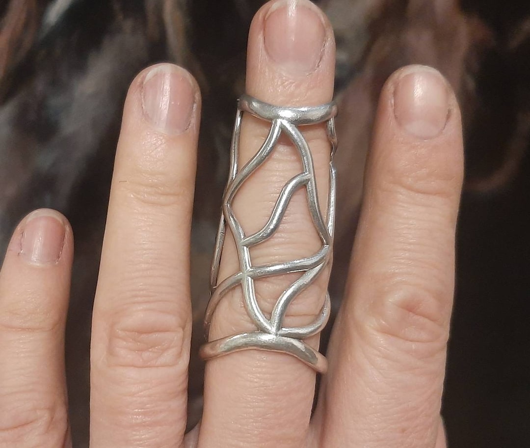 Medio Dedo Anillos Para La Parte De Arriba Del Dedo 913 Mil