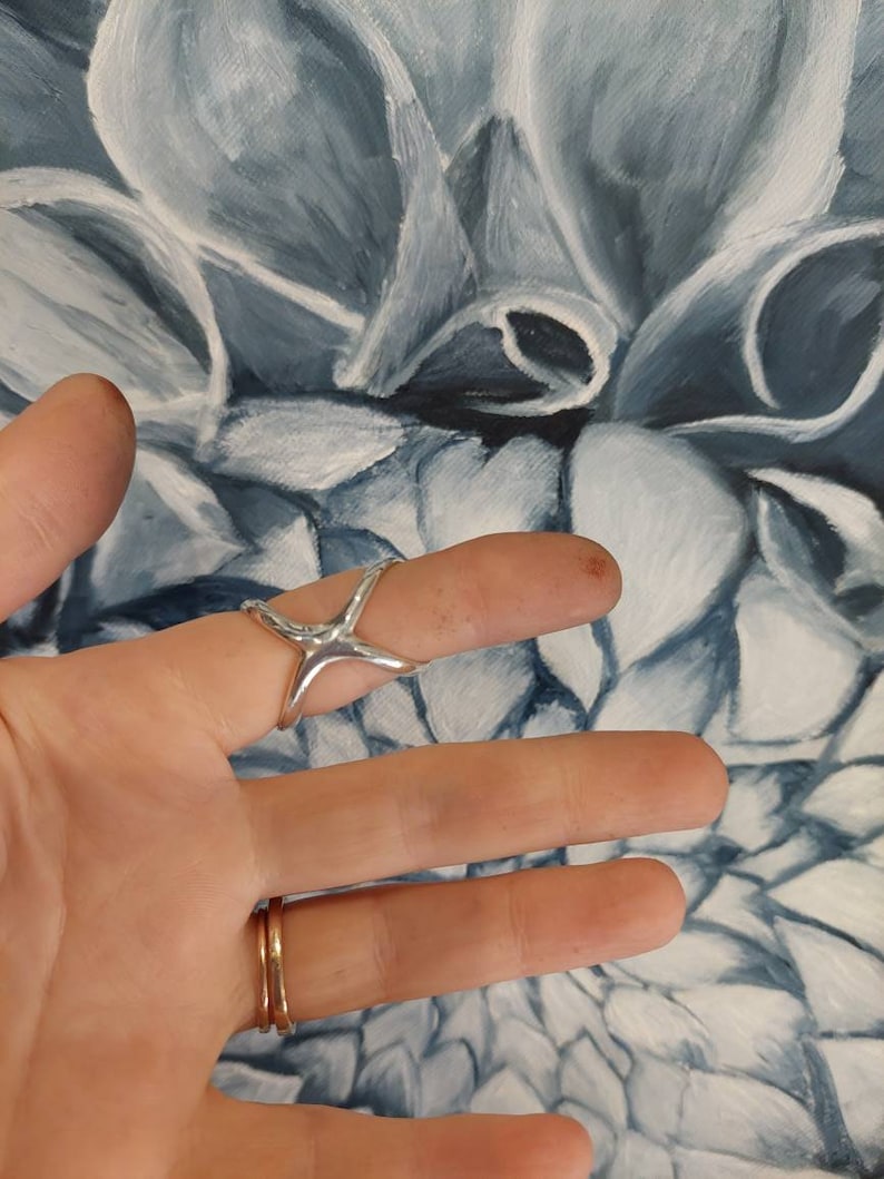 Artritis vingerspalk, brace, ring voor alle soorten afwijkingen Vlinder afbeelding 5