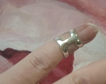 Adjustable Sterling Silver Finger Splint - 925