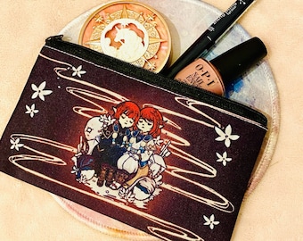 FFXIV Anogg & Konogg Pencil case / Makeup pouch
