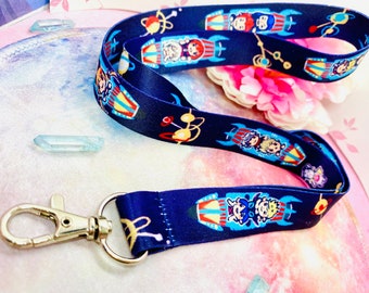 KH "AstroOrbiter" inspired KH Parks Zine Lanyard