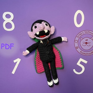 Amigurumi doll crochet pattern vampire pdf