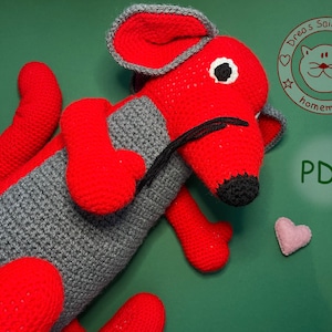 PDF Häkelanleitung deutsch, TV Maskottchen, Amigurumi