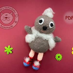 PDF Häkelanleitung deutsch, Pitti, Amigurumi doll