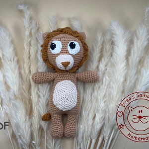 Amigurumi doll crochet pattern Zodiac Sign Leo pdf