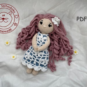 Amigurumi doll crochet pattern Zodiac Sign Virgo pdf