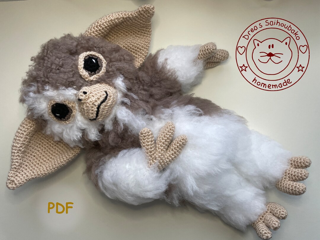 Amigurumi Doll Crochet Pattern Gizmo Pdf Etsy