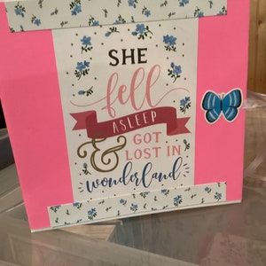 Girls Mini Album for Photos, Journals, Memories