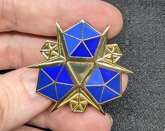 Zora's Sapphire Enamel Pin | Spiritual Stone | the Legend of Zelda