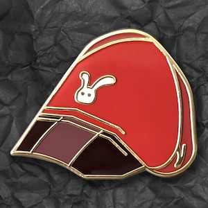 Postman&#39;s Hat Enamel Pin - Zelda Majora&#39;s Mask Character | Clock Town Collectible | Nintendo 64 Lapel Badge | Termina Mailman Gaming Brooch