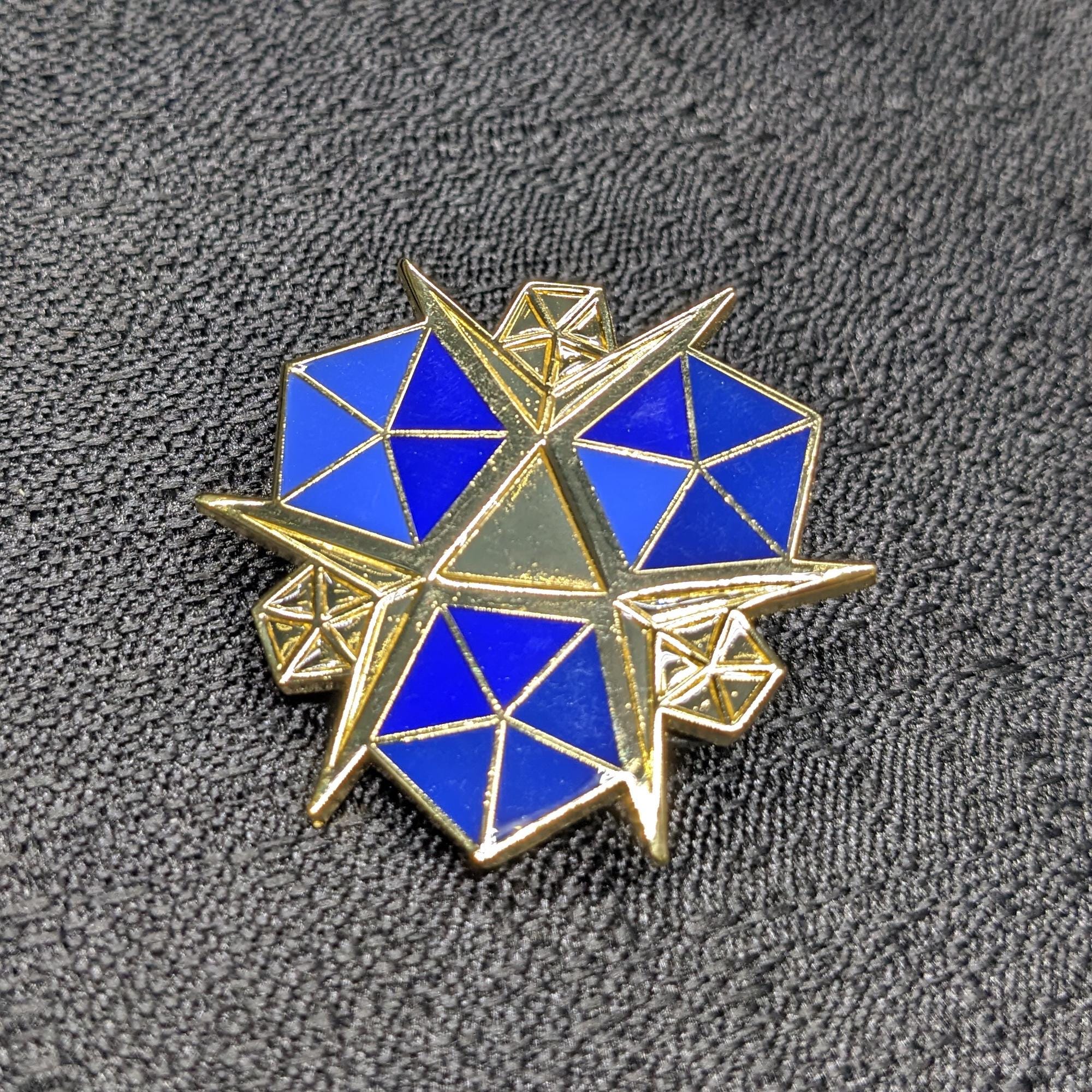 Zora's Sapphire Enamel Pin | Spiritual Stone | the Legend of Zelda