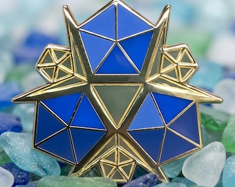 Zora's Sapphire Enamel Pin | Spiritual Stone | the Legend of Zelda