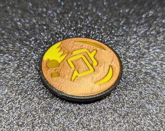 Astrologian Job Stone Magnet - Final Fantasy 14 XIV AST, Collectible Fridge Magnet, Video Game Charm, 3D Printed