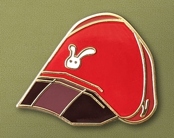 Postman's Hat Enamel Pin || The Legend Of Zelda: Majora's Mask Pin, Collectible Video Game Lapel Pin, Gold Metal