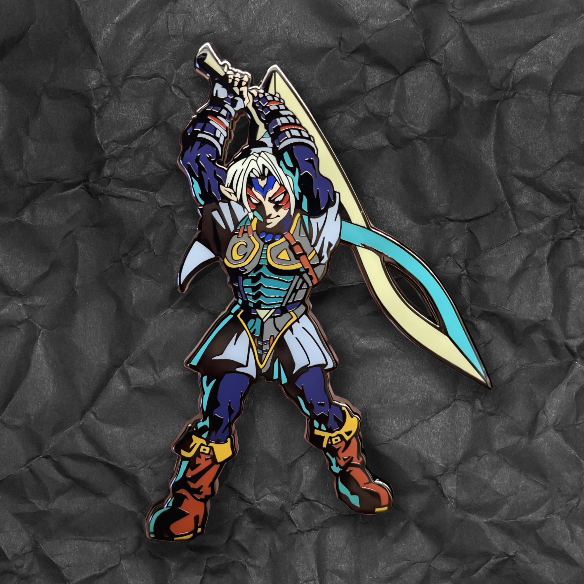 Fierce Deity Link Enamel Pin | Legend of Zelda Majora's Mask