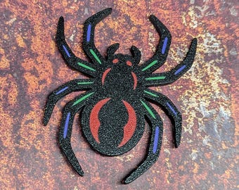 Spider Magnet – Collectible Fridge Magnet, Creepy Crawly Home Decor, Halloween Kitchen Accessory, Spooky Bug Gift, 3D Printed
